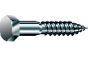 Philips Hex Head Wood Screw