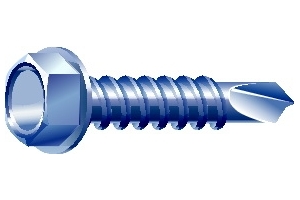 Hex Washer Head (Zinc Plated)