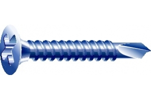 Philips Bugle Head Self-Drilling Screw (Zinc Plated)